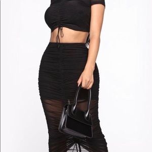 fashion nova skirt set